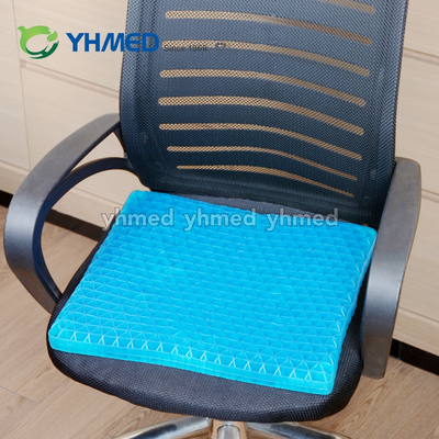 Cadeira de carro de alta qualidade com favo de mel para cadeira de rodas ortopédica almofada de gel para cadeira de escritório